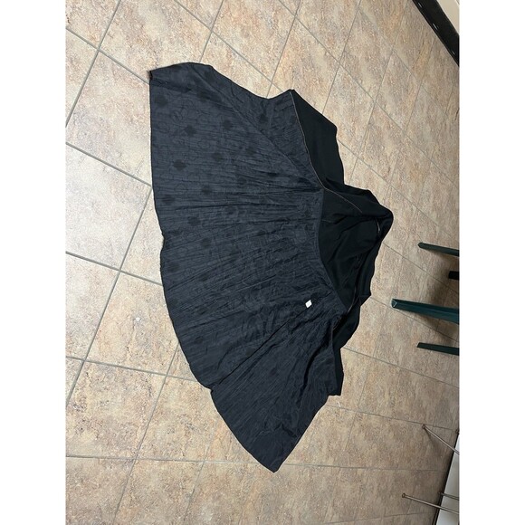 Tusso Size 2 Tie Front Trench Coat with Subtle Pattern - Picture 2 of 6